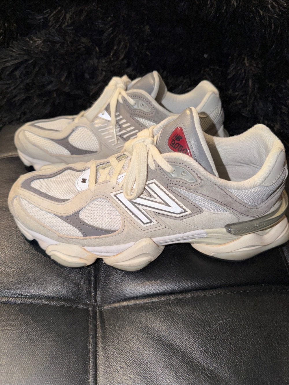 New Balance 9060 Grey Sneakers 6.5M, 8W